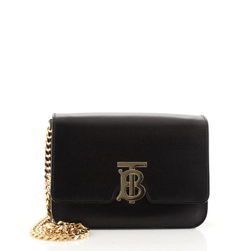 Burberry TB Flap Bag Leather Small