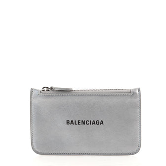 Balenciaga Everyday Zip Card Case Leather