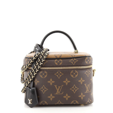 Louis Vuitton Vanity Handbag Reverse Monogram Canvas PM