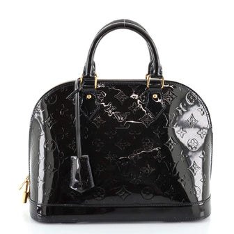 Louis Vuitton Alma Handbag Monogram Vernis PM