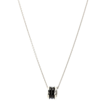 Bvlgari B.Zero1 Save the Children Pendant Necklace Sterling Silver and Ceramic