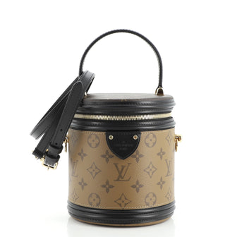 Louis Vuitton Cannes Handbag Reverse Monogram Canvas