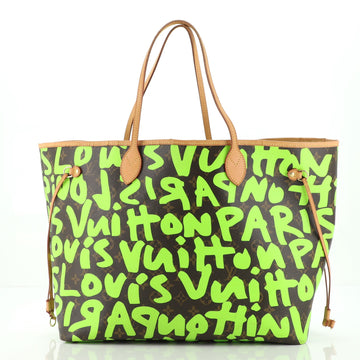 Louis Vuitton Neverfull Tote Limited Edition Monogram Graffiti GM