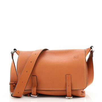 Loewe Military Messenger Bag Leather Medium