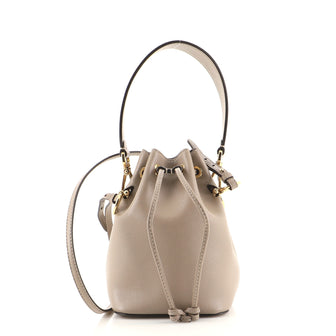 Fendi Mon Tresor Bucket Bag Leather Mini