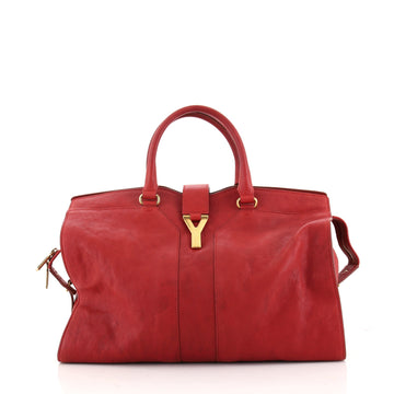 Saint Laurent Chyc Cabas Tote Leather Medium