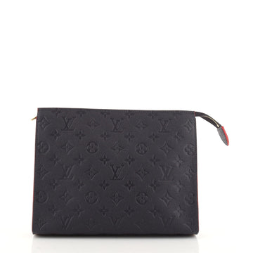 Louis Vuitton Toiletry Pouch Monogram Empreinte Leather 26