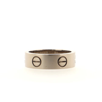 Cartier Love Band Ring 18K White Gold