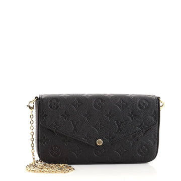Louis Vuitton Felicie Pochette Monogram Empreinte Leather