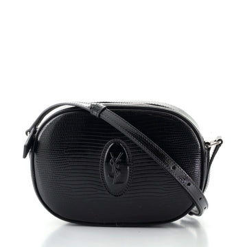 Saint Laurent Le 61 Camera Bag Lizard Embossed Patent