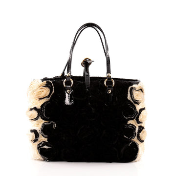 Valentino Rosier Tote Silk Small