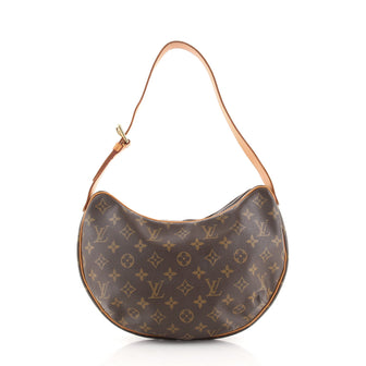 Louis Vuitton Croissant Handbag Monogram Canvas MM