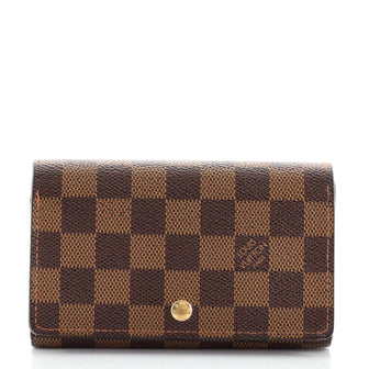 Louis Vuitton Porte Monnaie Tresor Wallet Damier