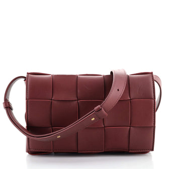 Bottega Veneta Cassette Crossbody Bag Maxi Intrecciato Leather