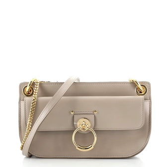 Chloe Tess Chain Crossbody Bag Leather Mini