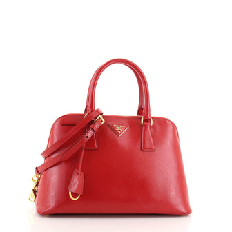 Prada Promenade Bag Vernice Saffiano Leather Medium