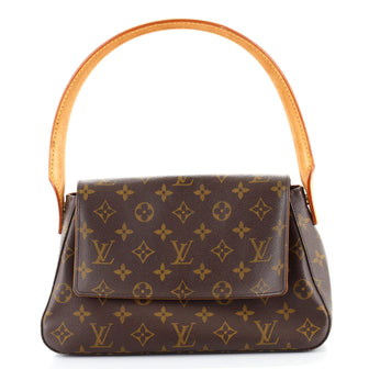 Louis Vuitton Looping Handbag Monogram Canvas Mini