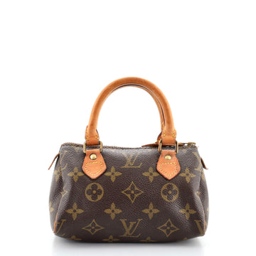 Louis Vuitton Speedy Mini HL Handbag Monogram Canvas