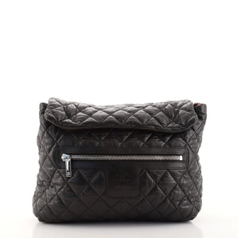 Chanel Coco Cocoon Flap Backpack Quilted Lambskin
