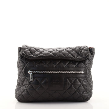 Chanel Coco Cocoon Flap Backpack Quilted Lambskin