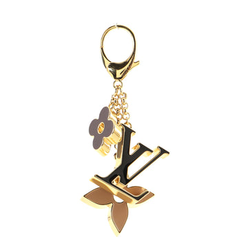 Louis Vuitton Fleur de Monogram Bag Charm Metal