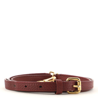 Louis Vuitton Adjustable Shoulder Strap Leather 16mm