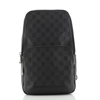 Louis Vuitton Avenue Sling Bag Damier Infini Leather