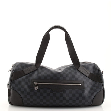 Louis Vuitton Matchpoint Polochon Duffle Bag Damier Cobalt