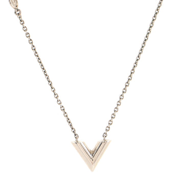 Louis Vuitton Essential V Supple Necklace Metal