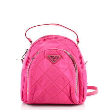 Prada Zaino Backpack Quilted Tessuto