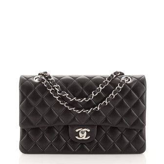 Chanel Classic Double Flap Bag Quilted Lambskin Medium