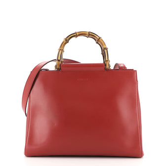 Gucci Nymphaea Tote Leather Medium