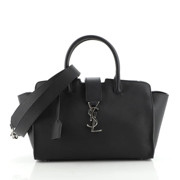 Saint Laurent Monogram Cabas Downtown Leather Baby