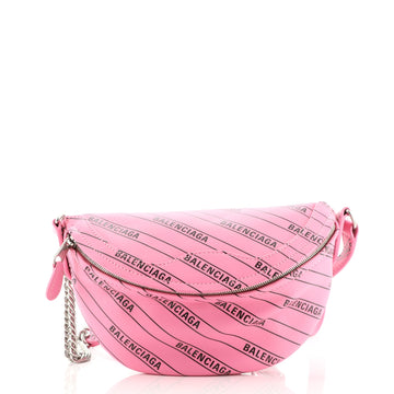 Balenciaga Souvenir Belt Bag Printed Leather XXS