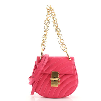 Chloe Drew Bijou Crossbody Bag Quilted Leather Mini