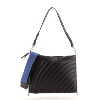 Chloe Roy Clutch Quilted Leather Medium