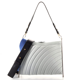 Chloe Roy Clutch Quilted Leather Medium
