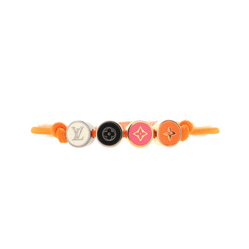 Louis Vuitton LV Colors Bracelet Enamelled Metal Beads and Nylon