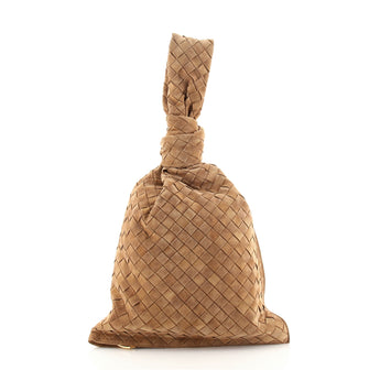 Bottega Veneta BV Twist Bag Intrecciato Suede