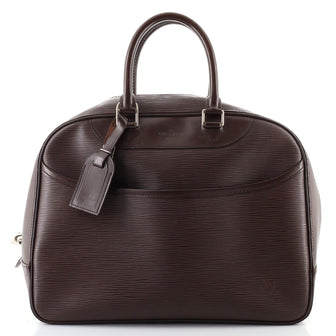 Louis Vuitton Deauville Handbag Epi Leather