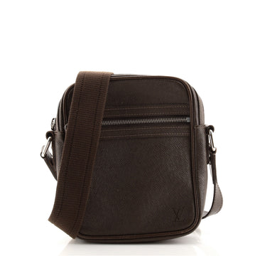 Louis Vuitton Dimitri Messenger Bag Taiga Leather Small
