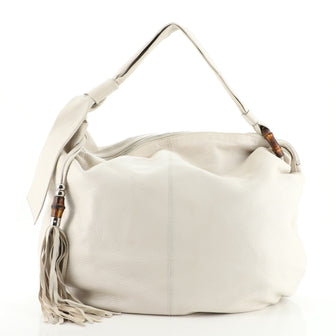 Gucci Jungle Hobo Leather Large