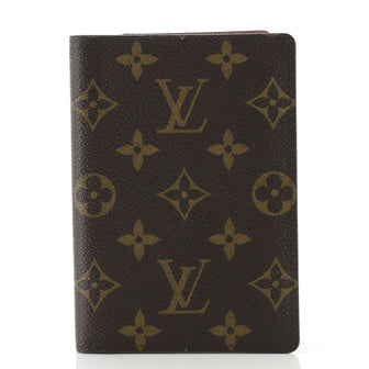 Louis Vuitton Passport Cover Monogram Canvas