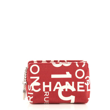 Chanel 31 Rue Cambon Coin Pouch Printed Canvas