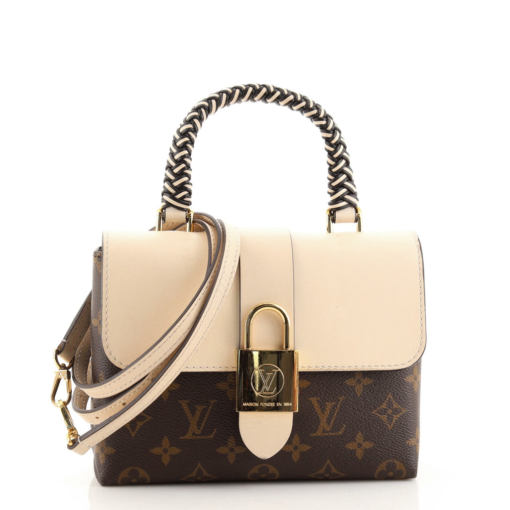 【最終値下げ】LOUIS VUITTON バンドー BB レオグラム Louis Vuitton Braided Handle Locky Handbag Monogram Canvas with