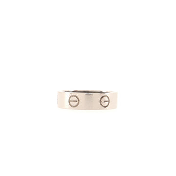 Cartier Love Band Ring 18K White Gold