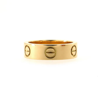 Cartier Love Band Ring 18K Yellow Gold