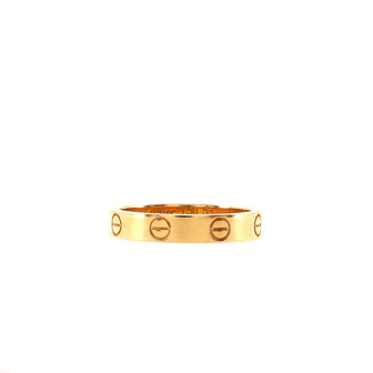 Cartier Love Wedding Band Ring 18K Rose Gold