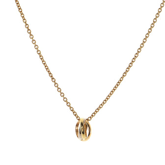 Cartier Trinity Pendant Necklace 18K Tricolor Gold