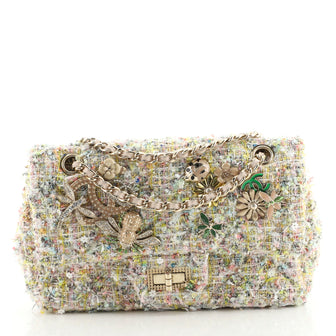 Chanel Garden Charms Reissue 2.55 Flap Bag Tweed 224